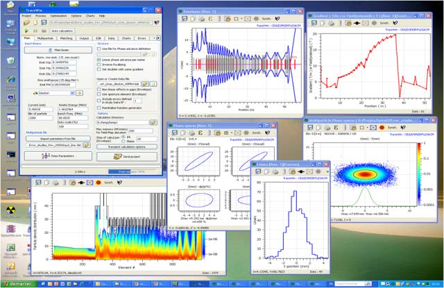 Multiparticle simulation of Accelerator System